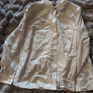 Button up tiny tree shirt 2xl